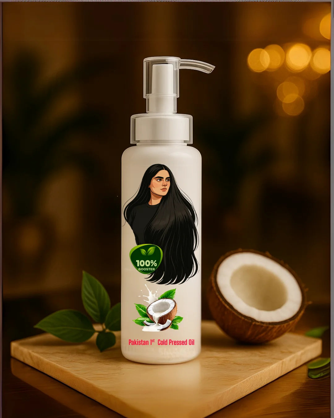 ‏Champi Oil Triple Sourced Coconut Oil